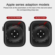 For Apple Watch Ultra 2 49mm Loop Woven Nylon Watch Band(Midnight)