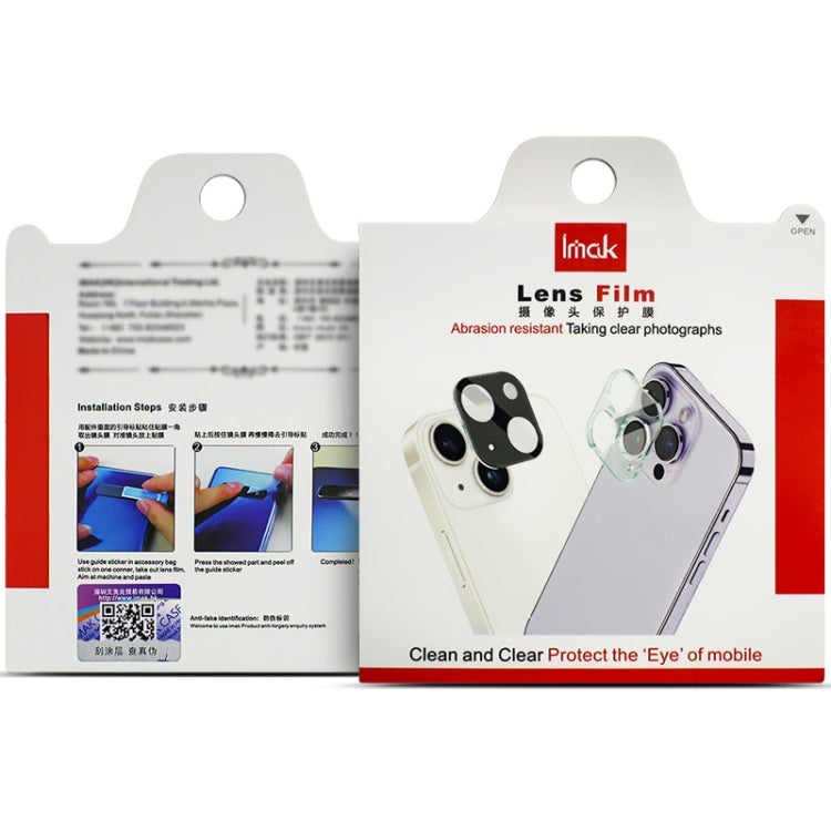 For iPhone 16 Pro / 16 Pro Max imak High Definition Integrated Glass Lens Film