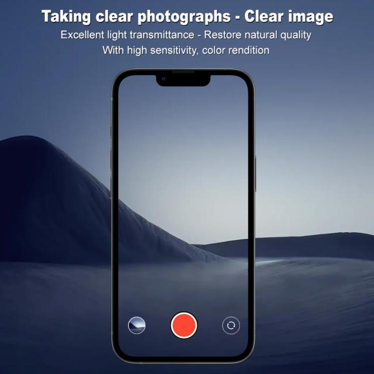 For iPhone 16e imak High Definition Integrated Glass Lens Film Black Version - iPhone 16e Tempered Glass by imak | Online Shopping South Africa | PMC TechLife | Buy Now Pay Later Mobicred