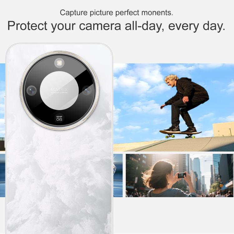 For Honor X70 5G IMAK Rear Camera Lens Glass Film Black Version - free shipping - PMC Jewellery - Order now!