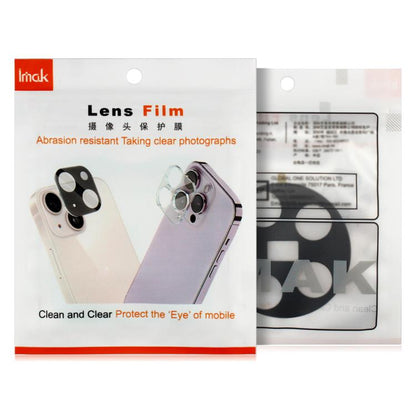 For Honor X70 5G IMAK Rear Camera Lens Glass Film Black Version - free shipping - PMC Jewellery - Order now!