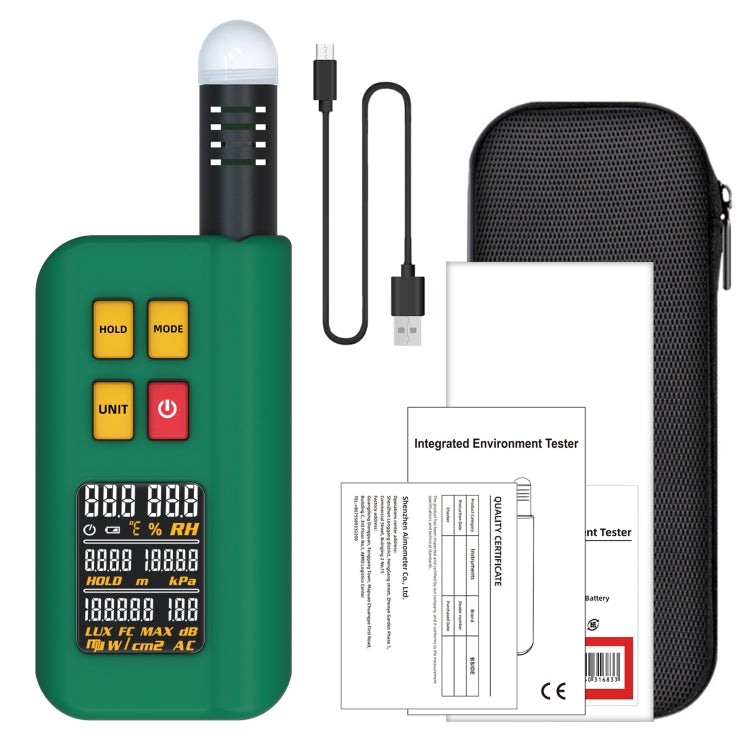 BSIDE GX1 Integrated Environment Monitor Temperature Humidity Altitude Noise Detection - free shipping - PMC TechLife - Order now!