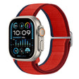 For Apple Watch Ultra 49mm Nylon Elastic Buckle Watch Band(Red) - free shipping - PMC TechLife - Order now!
