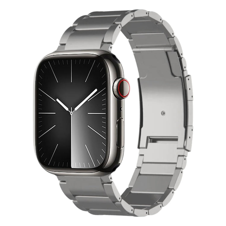 For Apple Watch Series 9 45mm Titanium Metal Watch Band(Silver) - free shipping - PMC TechLife - Order now!