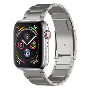 For Apple Watch Series 4 40mm Titanium Metal Watch Band(Silver)