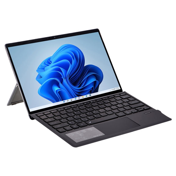 1089DC-FR French Backlit Magnetic Bluetooth 3.0 Keyboard for Microsoft Surface Pro 7 / 6 / 2017 / 4 / 3(Grey)