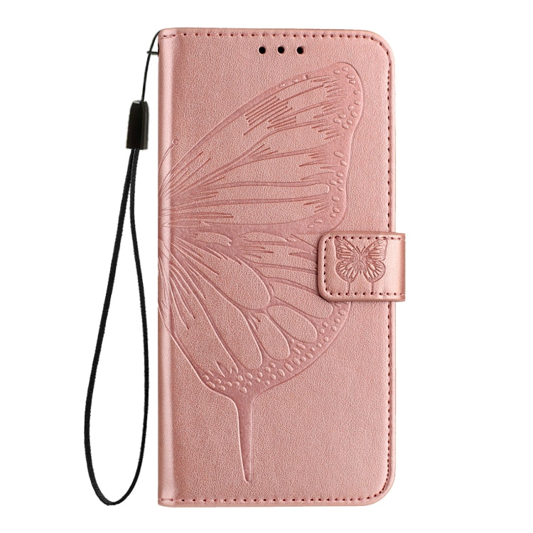 For Blackview A52 Embossed Butterfly Leather Phone Case(Rose Gold) - free shipping - PMC TechLife - Order now!
