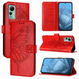For Ulefone Note 14 Embossed Butterfly Leather Phone Case(Red) - free shipping - PMC Jewellery - Order now!