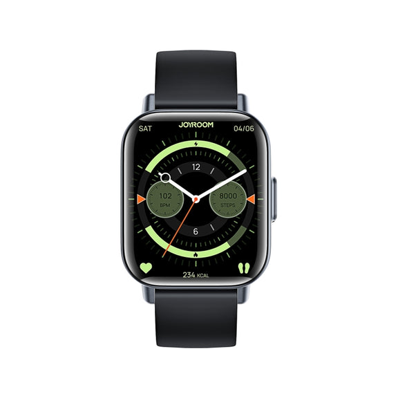 JOYROOM Fit-life Series JR-FT3S 1.96 inch Bluetooth Call Smart Watch Supports Sleep Monitoring(Space Grey)
