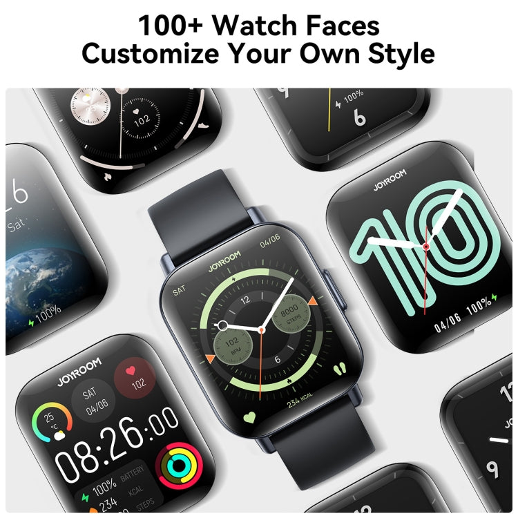 JOYROOM Fit-life Series JR-FT3S 1.96 inch Bluetooth Call Smart Watch Supports Sleep Monitoring(Space Grey)