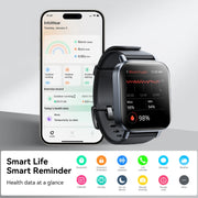 JOYROOM Fit-life Series JR-FT3S 1.96 inch Bluetooth Call Smart Watch Supports Sleep Monitoring(Space Grey)