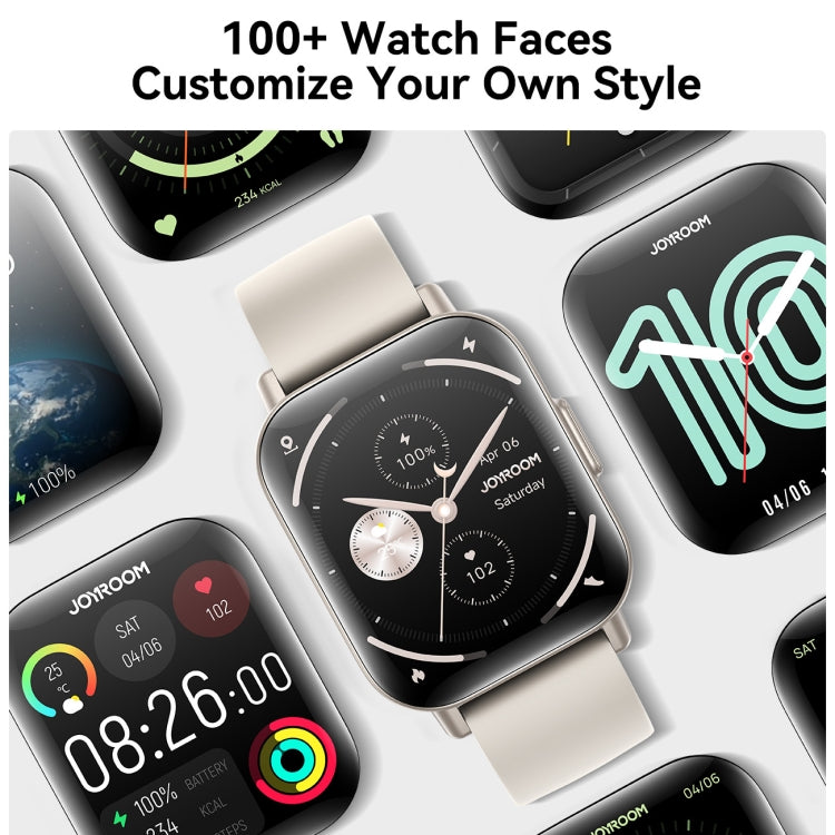 JOYROOM Fit-life Series JR-FT3S 1.96 inch Bluetooth Call Smart Watch Supports Sleep Monitoring(Titanium)