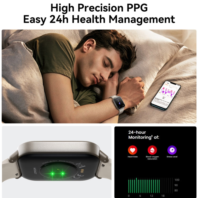 JOYROOM Fit-life Series JR-FT3S 1.96 inch Bluetooth Call Smart Watch Supports Sleep Monitoring(Titanium) - free shipping - PMC TechLife - Order now!
