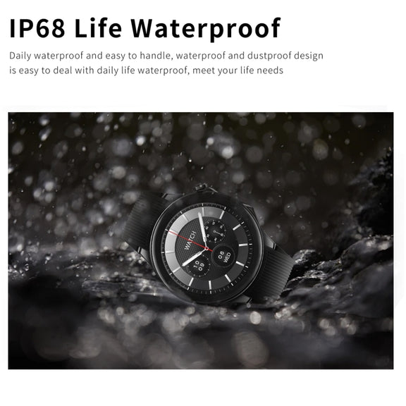 HD Watch X 1.43 inch IP68 BT5.3 Sport Smart Watch, Support Bluetooth Call / Sleep / Blood Oxygen / Heart Rate / Blood Pressure Health Monitor(Silver Steel + Blue Silicone Strap)
