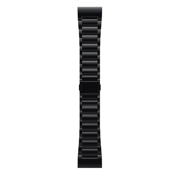 For Garmin Tactix 7 Pro / Fenix 7X 26mm Three-Bead Magnetic Buckle Metal Quick Release Watch Band(Black) - free shipping - PMc TechLife - Order now!