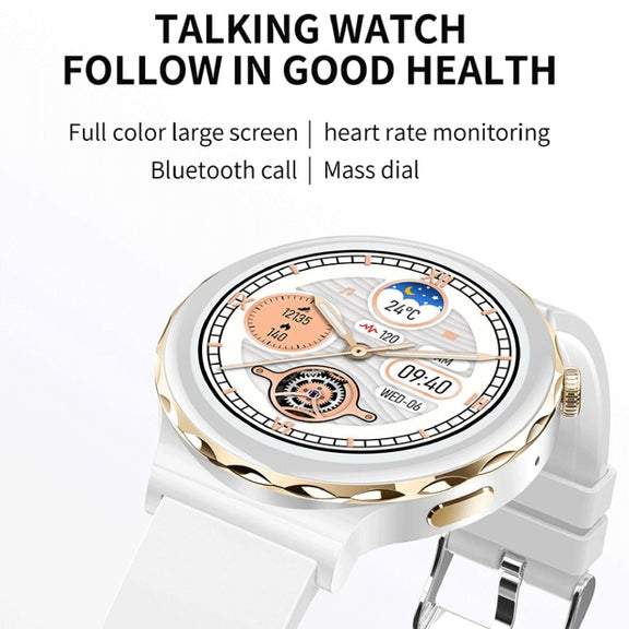 LEMFO HW52 1.28 inch Dual Mode Sport Smart Watch, Support Bluetooth Call / Sleep / Blood Oxygen / Heart Rate / Blood Pressure Health Monitor(Gold)