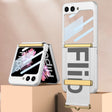 For Samsung Galaxy Z Flip6 / Flip7 FE GKK Integrated Ultra-thin Wristband Holder Phone Case(Silver) - free shipping - PMC Jewellery - Order now!