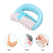 Body Mini Roller Meridian Massager(Rose Red Piece)