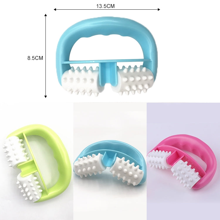 Body Mini Roller Meridian Massager(Rose Red Dot)