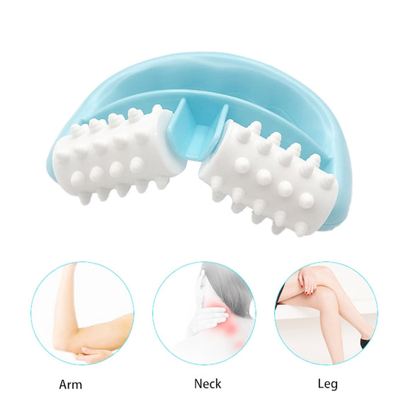Body Mini Roller Meridian Massager(Rose Red Dot)