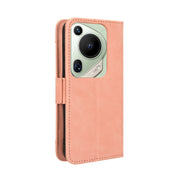 For Huawei Pura 70 Ultra Skin Feel Calf Texture Card Slots Leather Phone Case(Pink)