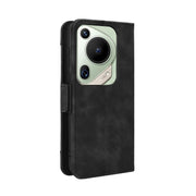 For Huawei Pura 70 Ultra Skin Feel Calf Texture Card Slots Leather Phone Case(Black)
