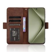 For Huawei Pura 70 Ultra Skin Feel Calf Texture Card Slots Leather Phone Case(Brown)