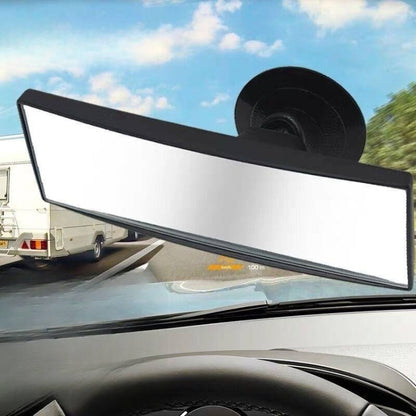 3R 3R-123 Car Suction Cup Curved Wide Angle Rear View Mirror - Interior Mirrors by 3R | Online Shopping South Africa | PMC Jewellery | Buy Now Pay Later Mobicred