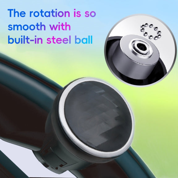 3R 3R-2253 Car Steering Wheel Booster Ball Car Steering Wheel Power Booster(Black Green)