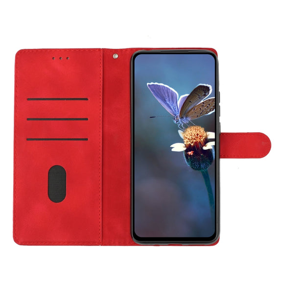 For iPhone 16 Pro Max Cherry Blossom Butterfly Skin Feel Embossed PU Phone Case(Red)