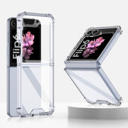 For Samsung Galaxy Z Flip6 GKK Airbag Full Coverage Phone Case(Transparent)