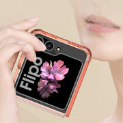 For Samsung Galaxy Z Flip6 GKK Airbag Full Coverage Phone Case(Transparent)