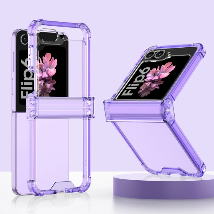 For Samsung Galaxy Z Flip6 / Flip7 FE GKK Airbag Hinge Full Coverage Phone Case(Purple) - free shipping - PMC Jewellery - Order now!