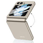 For Samsung Galaxy Z Flip6 / Flip7 FE GKK Integrated Ultra-thin Full Coverage Phone Case(Dream Mirror Purple)