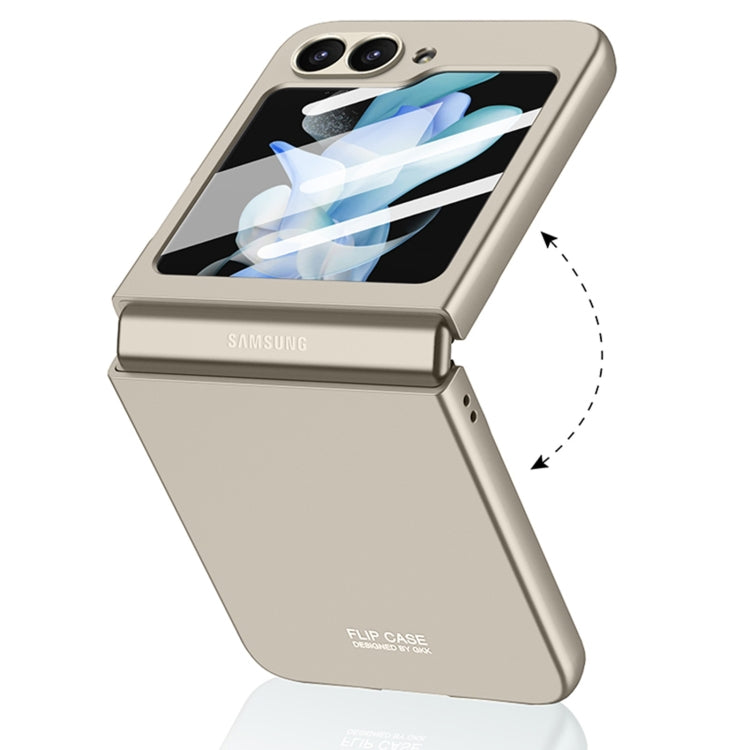 For Samsung Galaxy Z Flip6 / Flip7 FE GKK Integrated Ultra-thin Full Coverage Phone Case(Dream Mirror Purple)