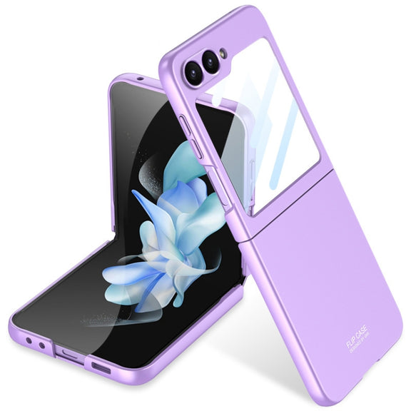 For Samsung Galaxy Z Flip6 / Flip7 FE GKK Integrated Ultra-thin Full Coverage Phone Case(Dream Mirror Purple)
