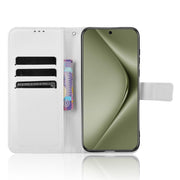 For Huawei Pura 70 Ultra Diamond Texture Leather Phone Case(White)