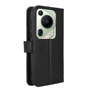 For Huawei Pura 70 Ultra Diamond Texture Leather Phone Case(Black)