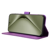 For Huawei Pura 70 Ultra Diamond Texture Leather Phone Case(Purple)