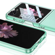 For Samsung Galaxy Z Flip6 GKK Integrated Ultra-thin Large Window PC Phone Case(Green)