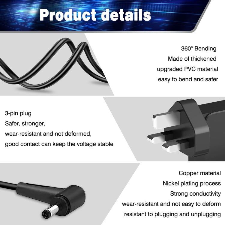 45W 19V 2.37A Laptop Notebook Power Adapter For Asus 4.0 x 1.35mm, Plug:EU Plug - For Asus by PMC Jewellery | Online Shopping South Africa | PMC Jewellery | Buy Now Pay Later Mobicred