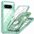 For Google Pixel 9 Pro XL RedPepper Transparent IP54 Life Waterproof Phone Case(Green) - free shipping - PMC TechLife - Order now!