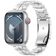 For Apple Watch Series 7 41mm Turtle Buckle Titanium Alloy Watch Band(Silver) - free shipping - PMC TechLife - Order now!