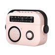 For AirPods Pro 2 Radio Style Wireless Bluetooth Earphones Shockproof Protective Case(Pink) - For AirPods Pro 2 by PMC Jewellery | Online Shopping South Africa | PMC Jewellery | Buy Now Pay Later Mobicred