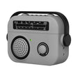 For AirPods Pro 2 Radio Style Wireless Bluetooth Earphones Shockproof Protective Case(Light Grey) - For AirPods Pro 2 by PMC Jewellery | Online Shopping South Africa | PMC Jewellery | Buy Now Pay Later Mobicred