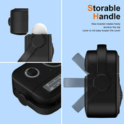 For AirPods Pro 2 Radio Style Wireless Bluetooth Earphones Shockproof Protective Case(Light Grey)