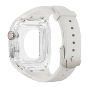 For Apple Watch Ultra 2 49mm Modified PC Hybrid TPU Watch Case Band(Starlight Transparent)