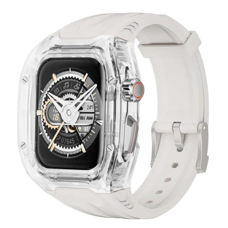 For Apple Watch Series 5 44mm Modified PC Hybrid TPU Watch Case Band(Starlight Transparent) - free shipping - PMc TechLife - Order now!