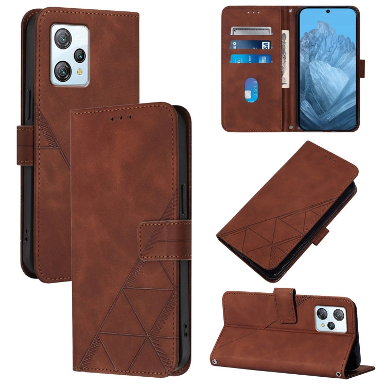 For Blackview A53 Crossbody 3D Embossed Flip Leather Phone Case(Brown) - free shipping - PMC TechLife - Order now!