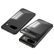 For Google Pixel 8 Snap Buckle Metal Frame Frosted Phone Case(Black) - Google Cases by PMC TechLife | Online Shopping South Africa | PMC TechLife | Buy Now Pay Later Mobicred